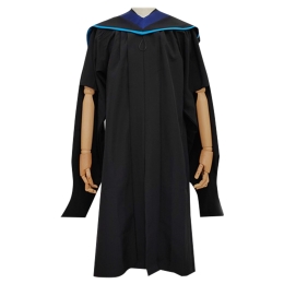 訂製澳門城市大學碩士服 設計澳城大碩士服PHD 碩士服CUM畢業禮服 碩士服三件套 SKDA044